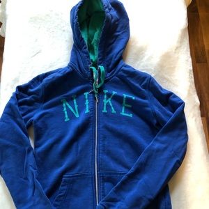 Nike zip-up hoodie size S‎
